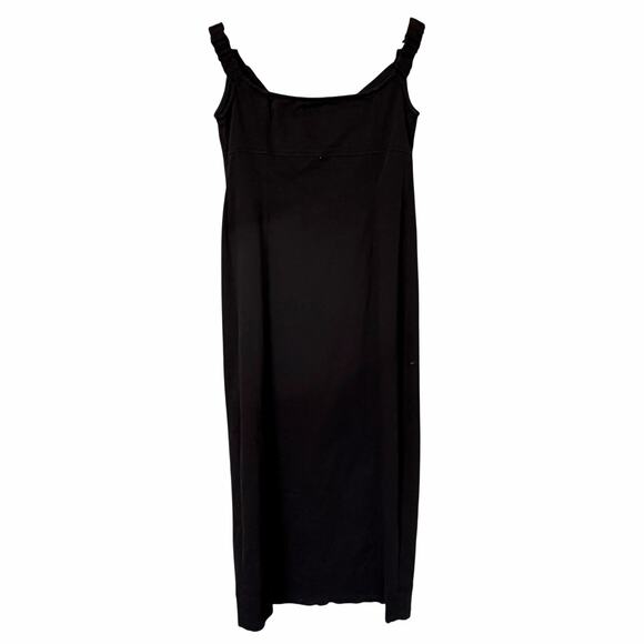 FREE PEOPLE Linnea Midi Dress in Black, Size Medium - Picture 6 of 14